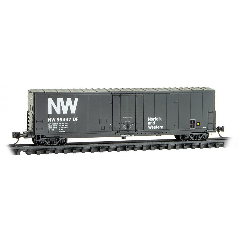 N Micro-Trains MTL 18100260 N&amp;W Norfolk &amp; Western 50&#39; Plug Door Box Car #56447