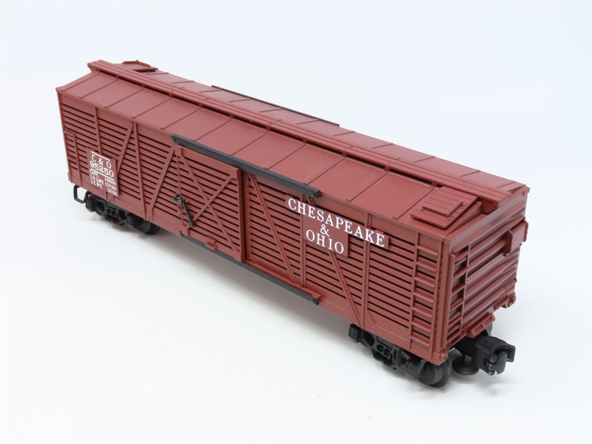 O Gauge 3-Rail Lionel 6-51402 C&amp;O Chesapeake &amp; Ohio Stock Car #95250