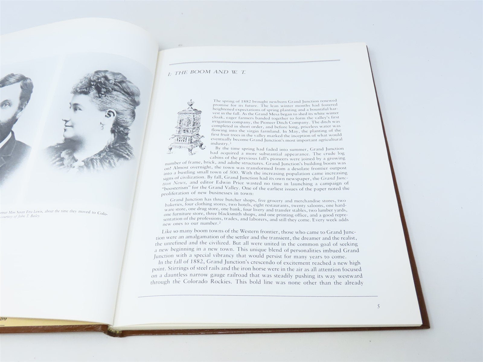 Little Book Cliff Railway by Lyndon J Lampert & Robert W McLeod ©1984 HC Book