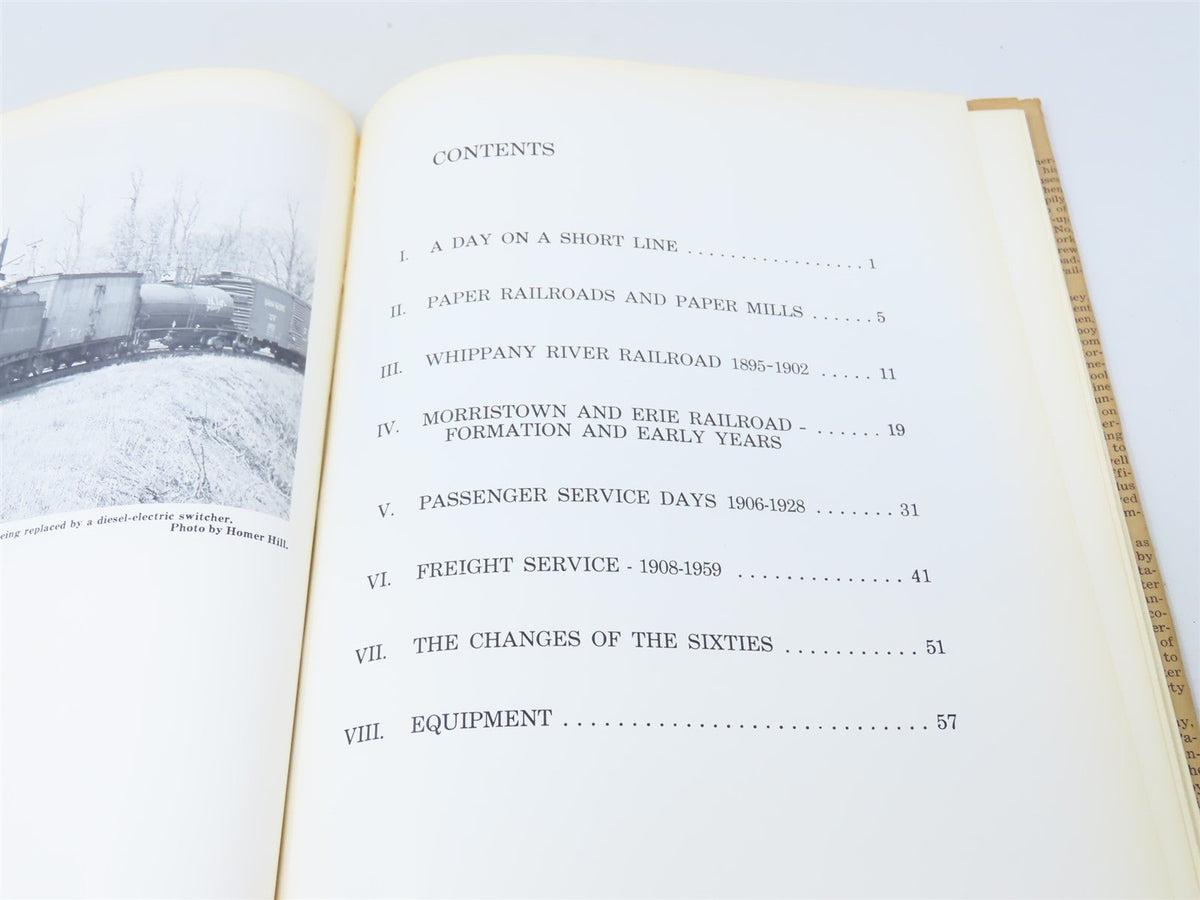 Morristown &amp; Erie Railroad by Thomas Townsend Taber III ©1967 HC Book