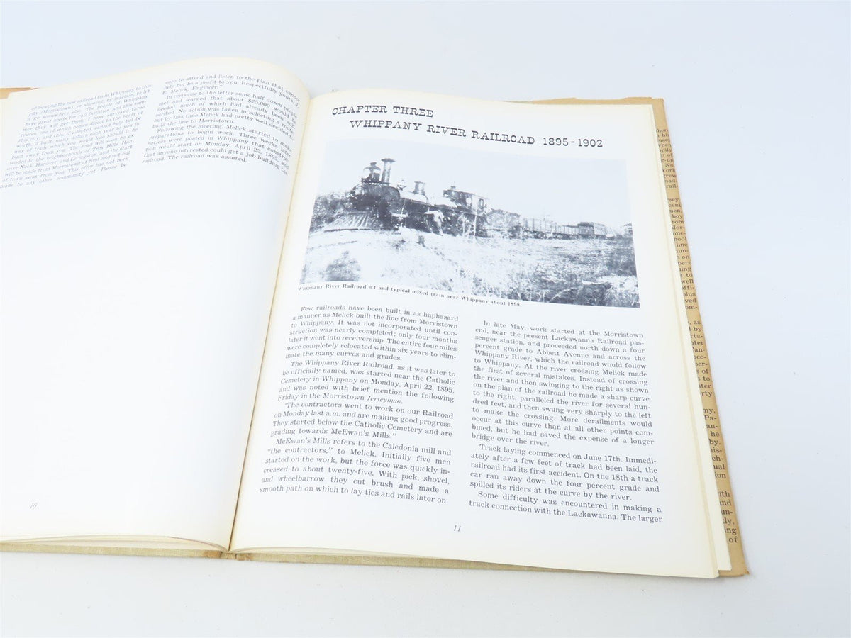 Morristown &amp; Erie Railroad by Thomas Townsend Taber III ©1967 HC Book