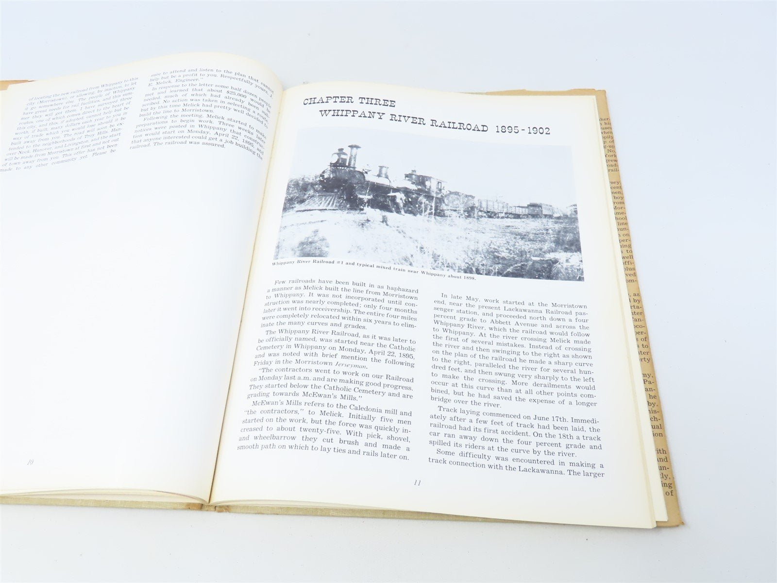 Morristown & Erie Railroad by Thomas Townsend Taber III ©1967 HC Book