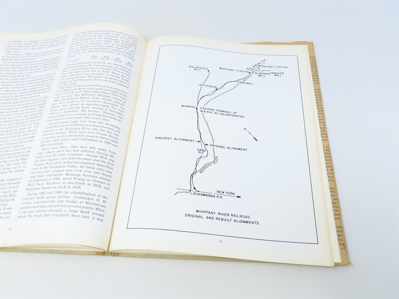 Morristown & Erie Railroad by Thomas Townsend Taber III ©1967 HC Book