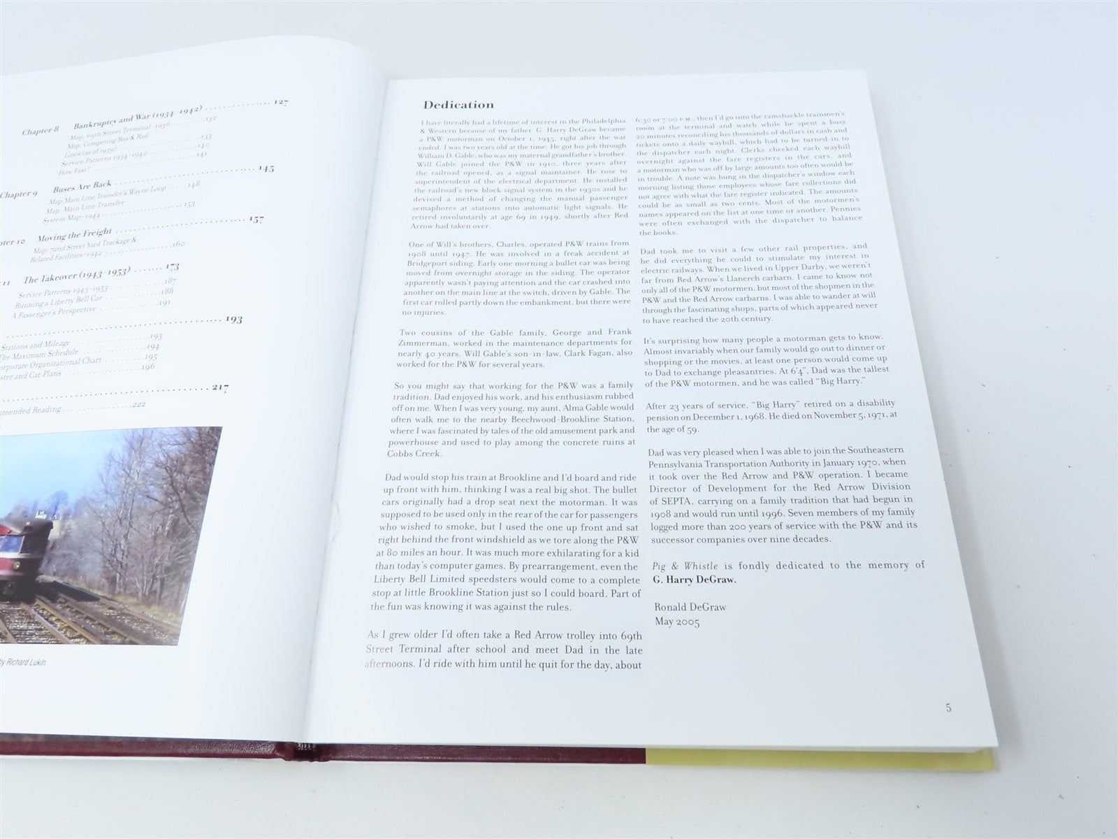 Pig & Whistle by Ronald DeGraw ©2007 HC Book