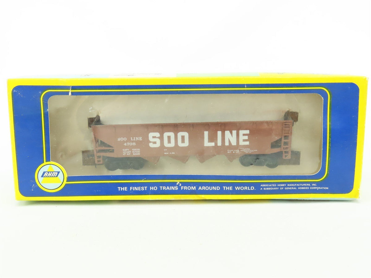 HO Scale AHM ATSF Santa Fe EMD GP18 Diesel Kellog&#39;s/Eggo Freight Train Set