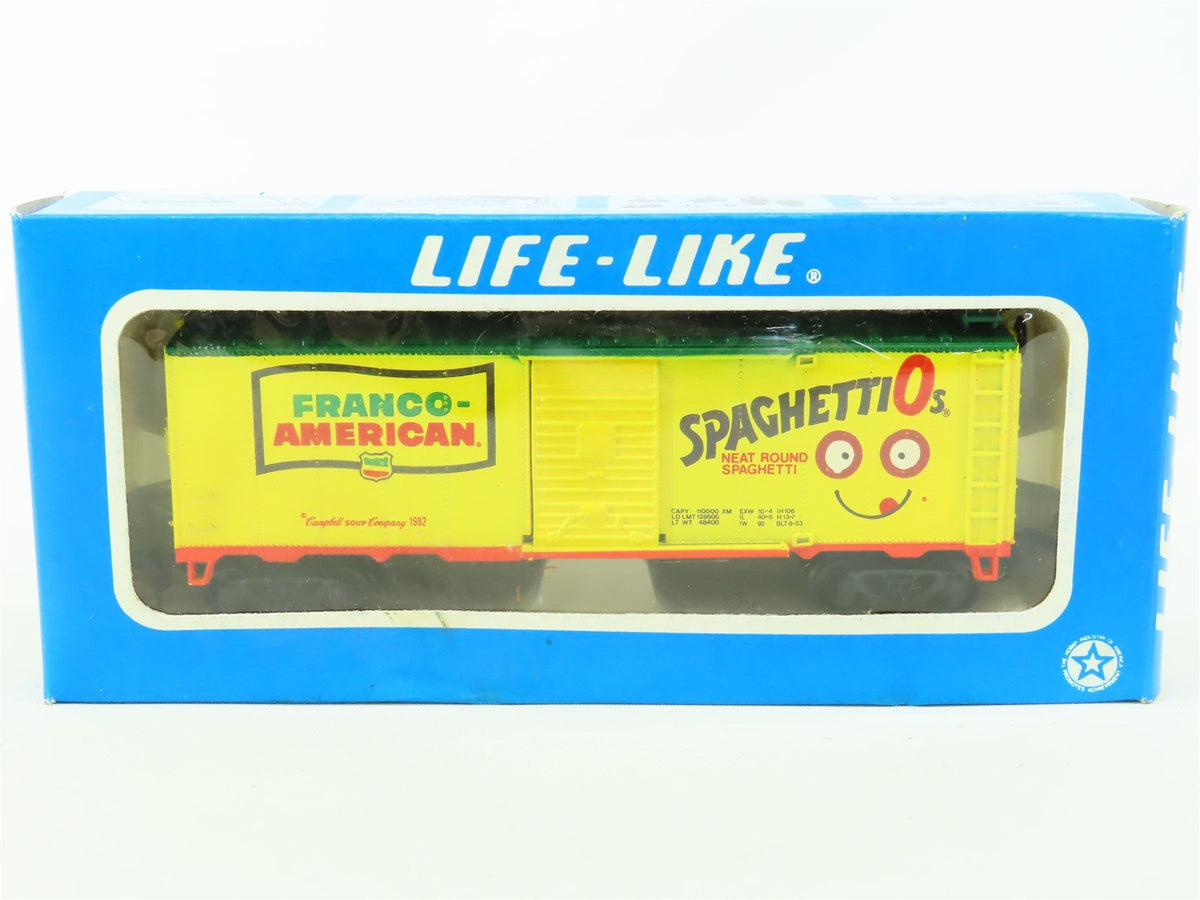 HO Scale Life-Like #8373 Campbell&#39;s Soup F7A Diesel Freight Train Set