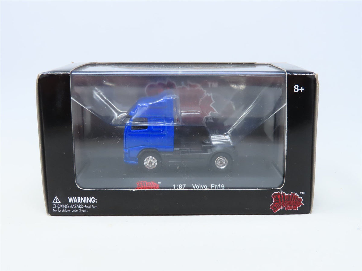 HO 1/87 Scale Malibu International #06400 Blue Diecast Volvo Fh16 - Cab Only