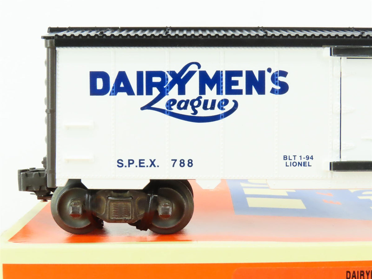 O Gauge 3-Rail Lionel 6-19818 SPEX Dairymen&#39;s League Operating Milk Car #788