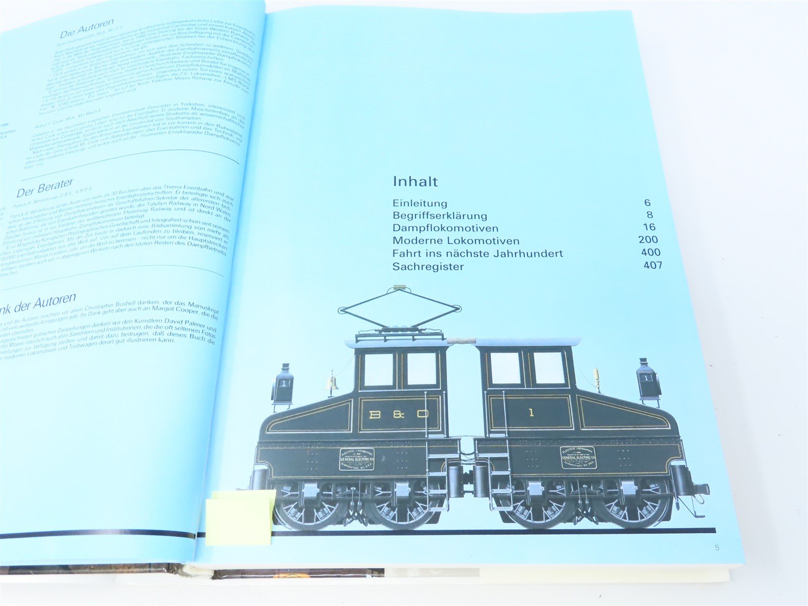 The Handbook of the Locomotives by Brian Hollingsworth ©1997 HC Book-German