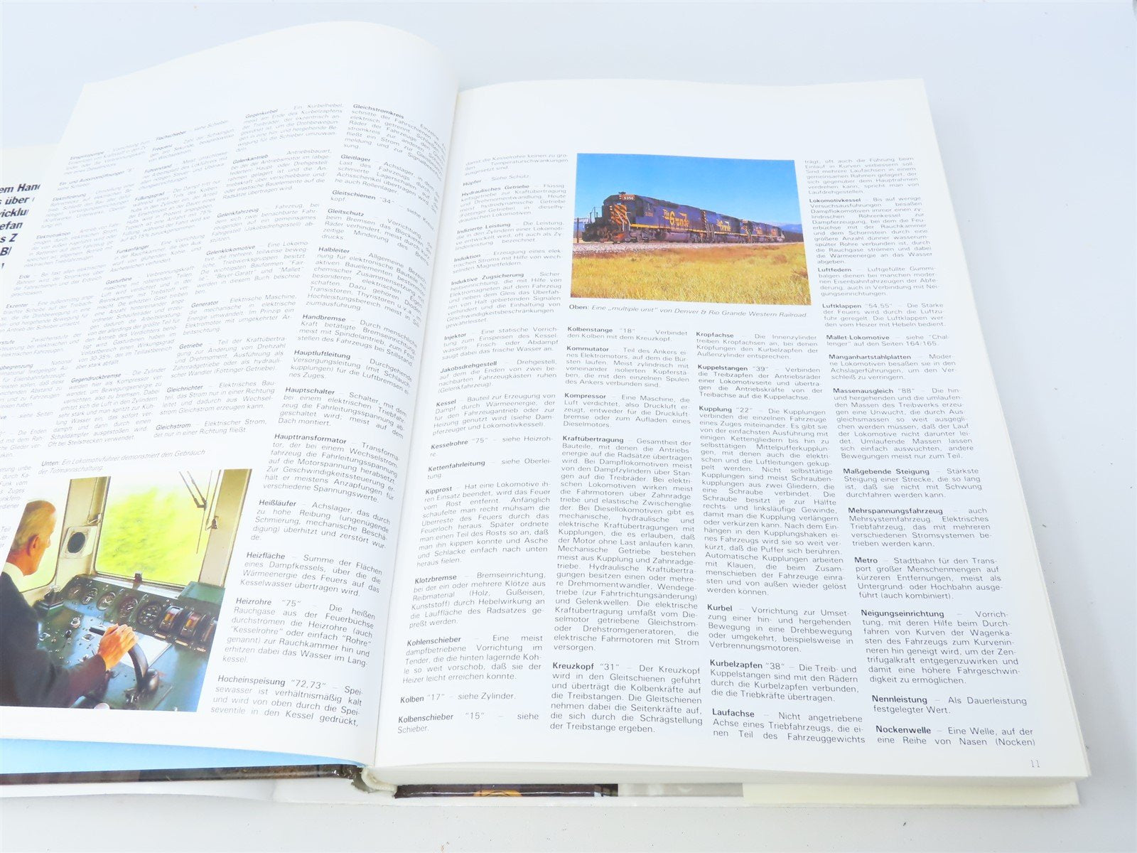 The Handbook of the Locomotives by Brian Hollingsworth ©1997 HC Book-German