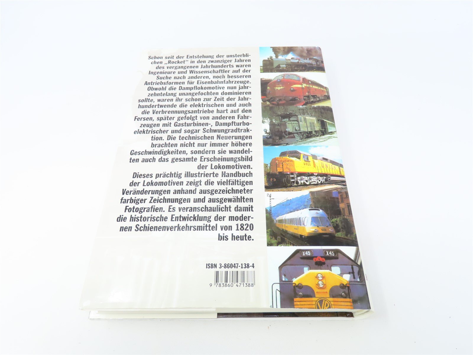 The Handbook of the Locomotives by Brian Hollingsworth ©1997 HC Book-German