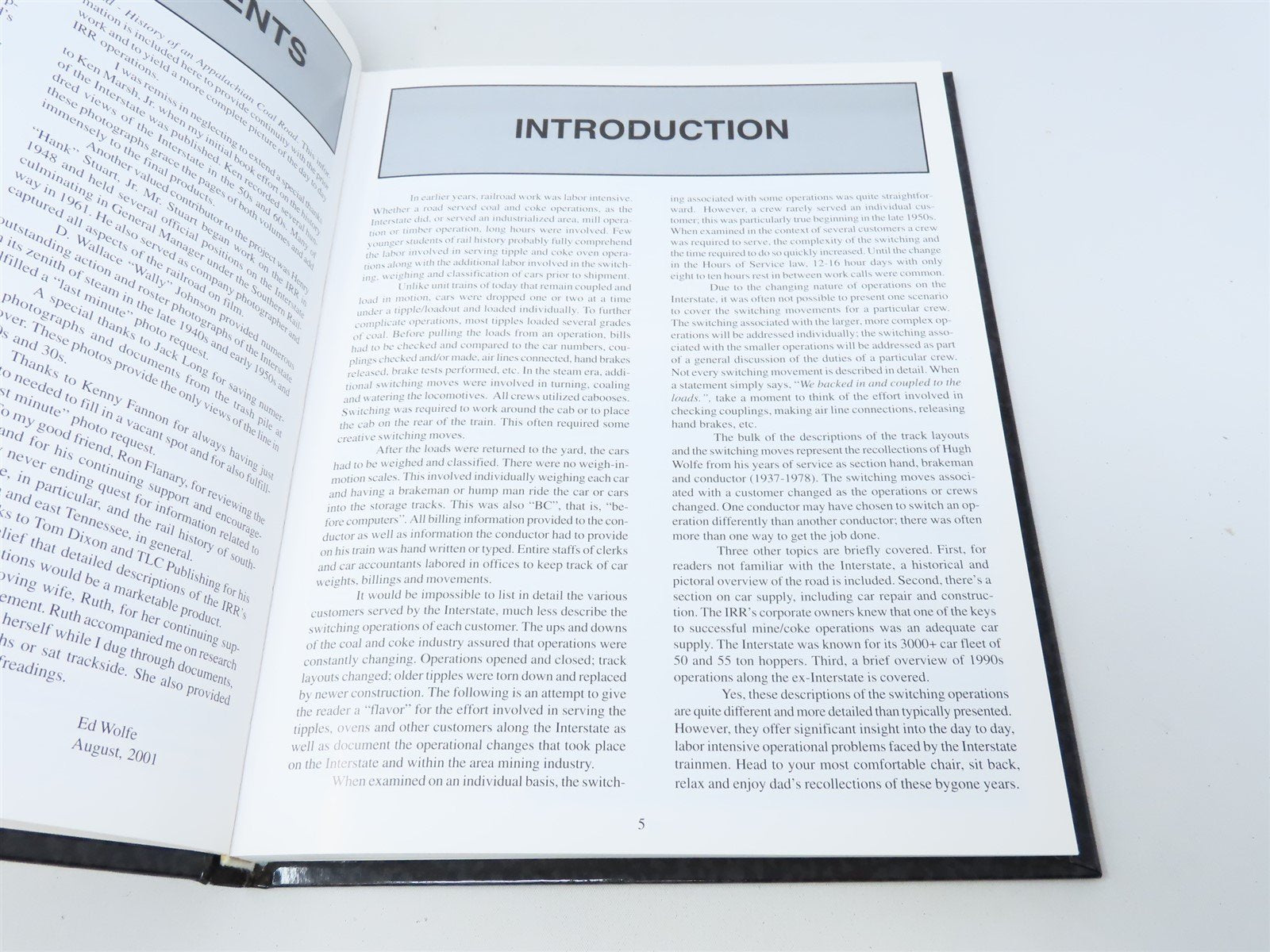 Appalachian Coal Hauler by Hugh & Ed Wolfe ©2001 HC Book