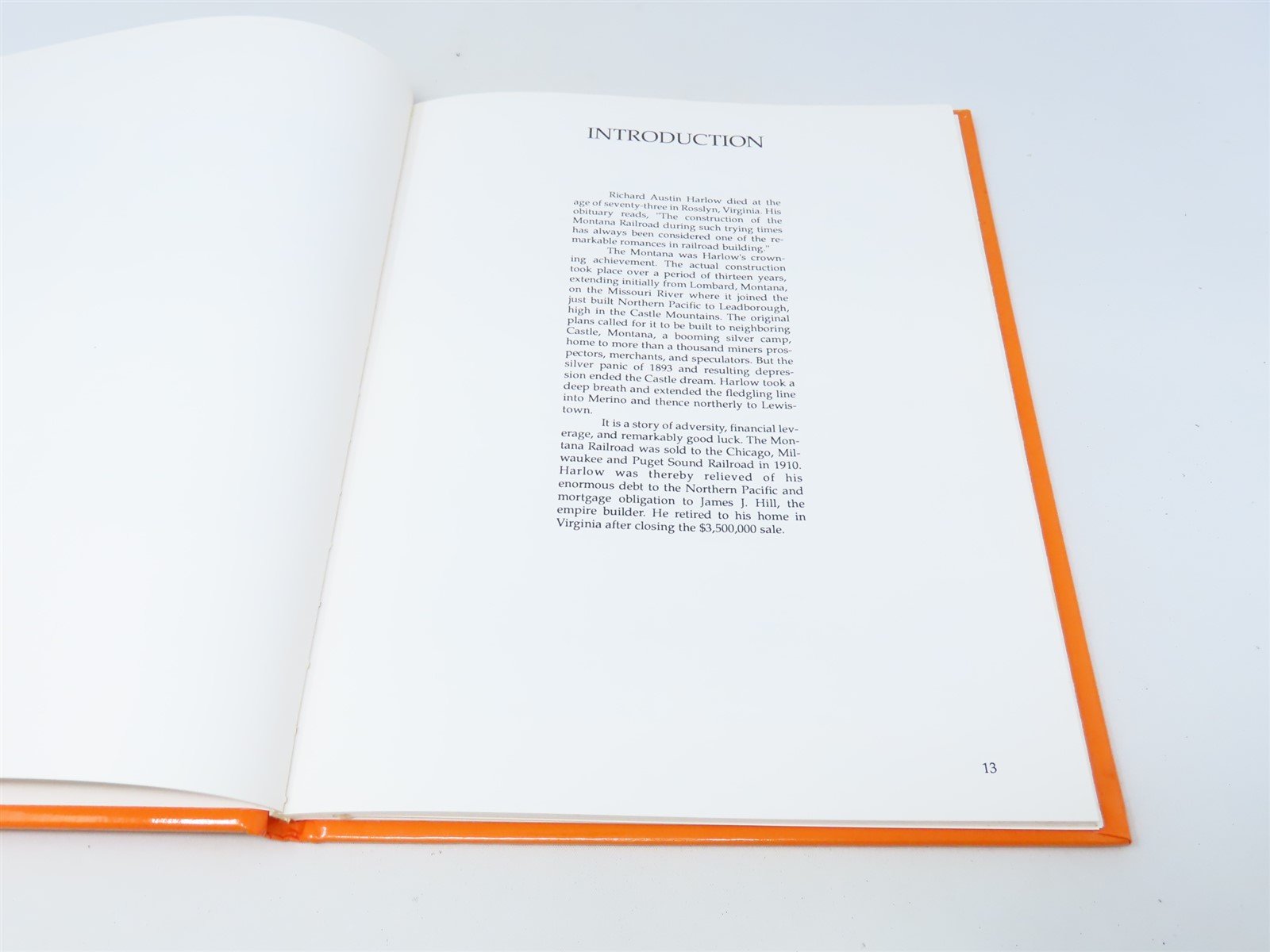 The Montana Railroad Alias: The Jawbone by Don Baker ©1990 HC Book