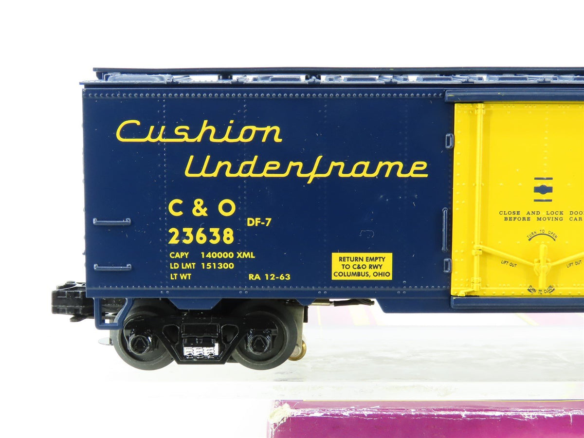 O Gauge 3-Rail MTH 20-94050 C&amp;O Chesapeake &amp; Ohio Operating Reefer #23638