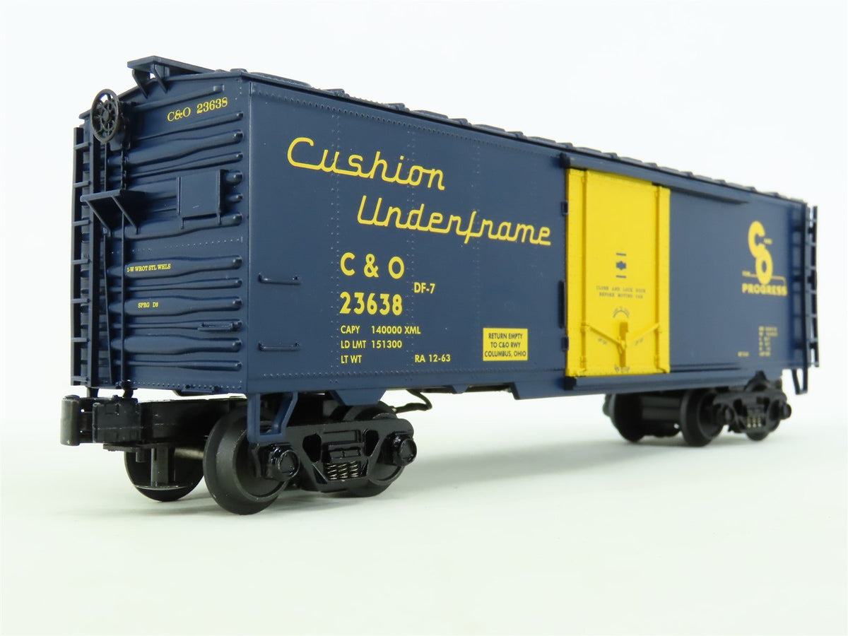 O Gauge 3-Rail MTH 20-94050 C&amp;O Chesapeake &amp; Ohio Operating Reefer #23638