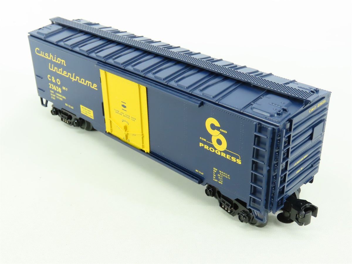 O Gauge 3-Rail MTH 20-94050 C&amp;O Chesapeake &amp; Ohio Operating Reefer #23638