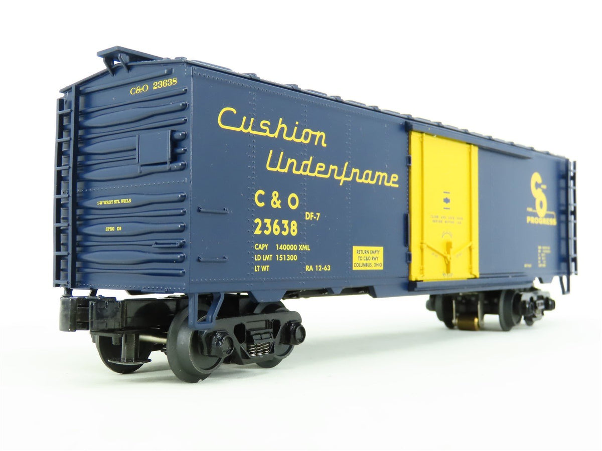 O Gauge 3-Rail MTH 20-94050 C&amp;O Chesapeake &amp; Ohio Operating Reefer #23638