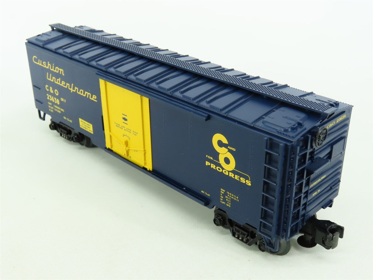 O Gauge 3-Rail MTH 20-94050 C&amp;O Chesapeake &amp; Ohio Operating Reefer #23638