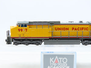 N Scale KATO 176-7033 UP Union Pacific GE AC4400CW Diesel Custom Rd #9937 w/DCC