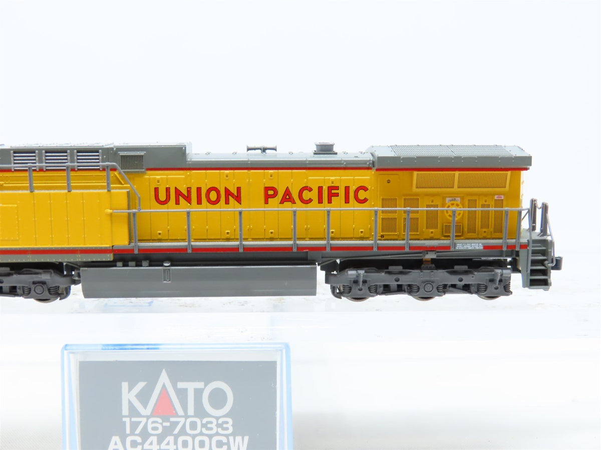 N Scale KATO 176-7033 UP Union Pacific GE AC4400CW Diesel Custom Rd #9937 w/DCC