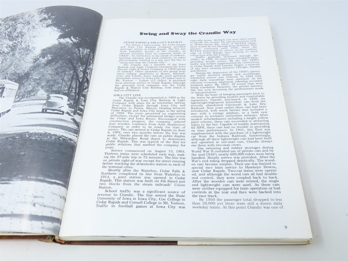 Iowa Trolleys CERA Bulletin 114 by Norman Carlson &amp; Robert J Levis ©1975 HC Book