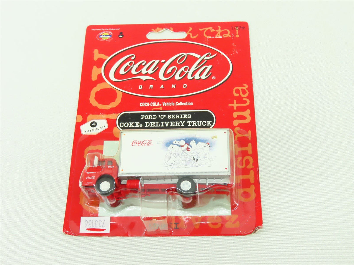 HO Athearn Series I #8205 Ford &quot;C&quot; Series Coca-Cola Delivery Truck - Take Cover