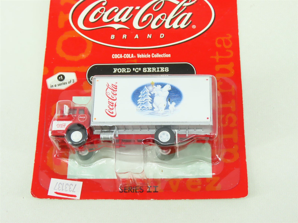 HO Scale Athearn #8206 Ford &quot;C&quot; Series Coca-Cola Delivery Truck - Trim the Tree