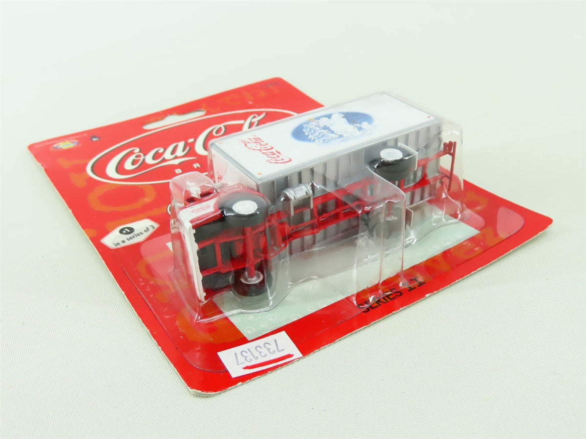 HO Scale Athearn #8206 Ford &quot;C&quot; Series Coca-Cola Delivery Truck - Trim the Tree