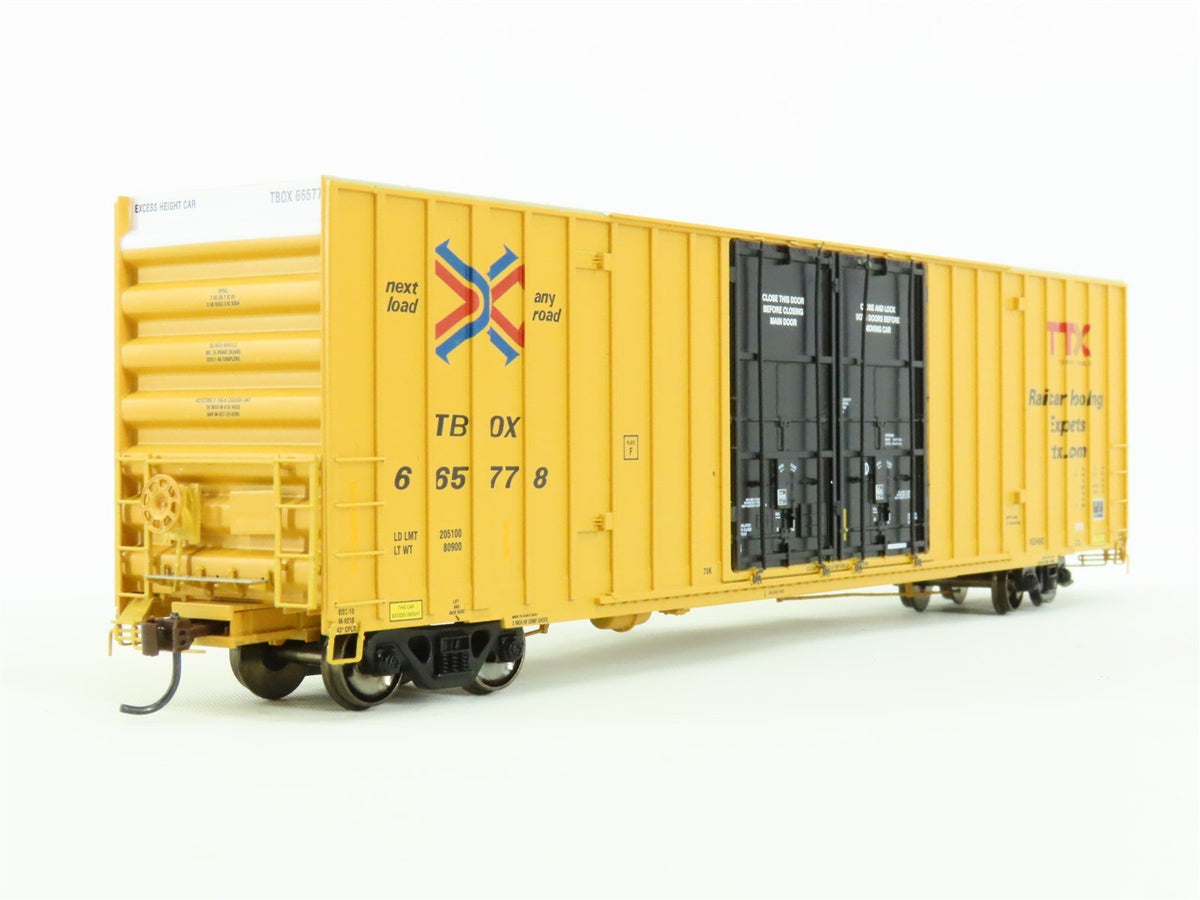 HO Scale Athearn 96298 TBOX Railbox 60&#39; Gunderson Steel Box Car #665778