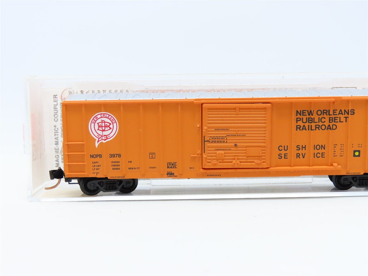 N Scale Micro-Trains MTL 25110 NOPB New Orleans Public Belt 50&#39; Box Car #3978