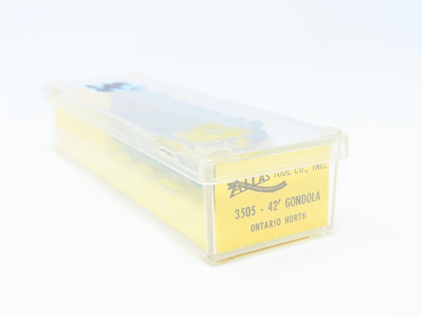 N Scale Atlas 3505 ONT Ontario Northland 42' Steel Gondola #4552 Weathered