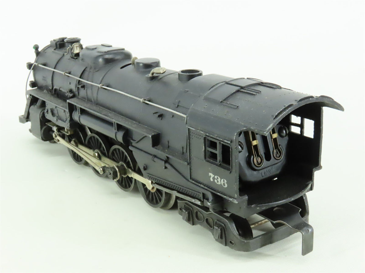 O Gauge 3-Rail Lionel Lines Postwar 736-20 2-8-4 Berkshire Steam