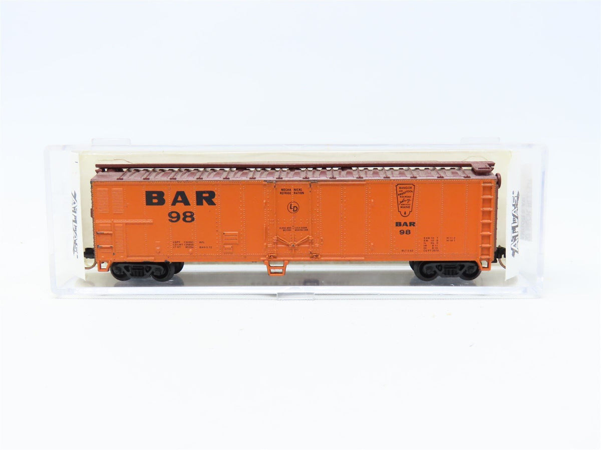 N Scale Atlas 3652 BAR Bangor &amp; Aroostook 50&#39; Mechanical Reefer #98