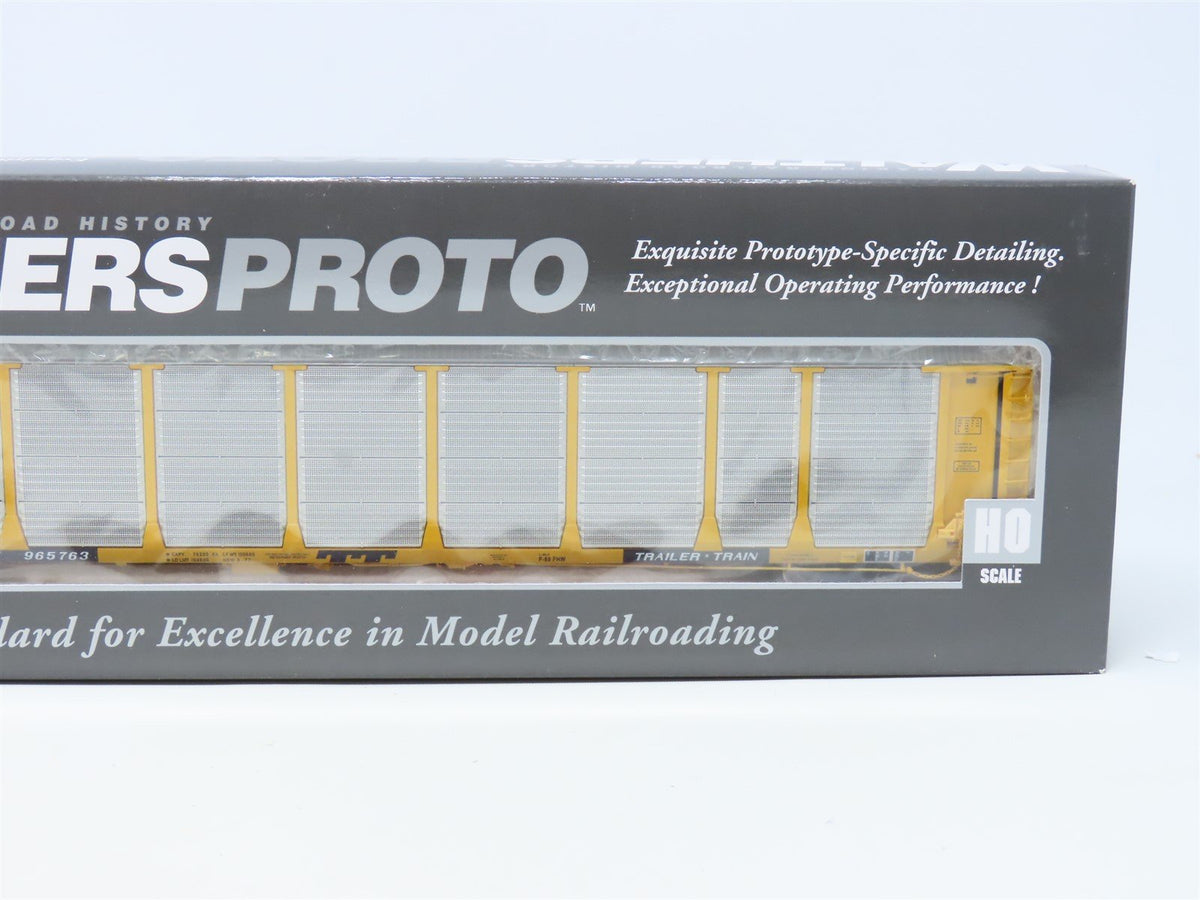 HO Scale Walthers Proto 920-101316 MILW Milwaukee Road 89&#39; Auto Carrier #965763