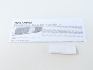 HO Walthers Gold Line 932-35016 MILW Milwaukee Road 86' Hi-Cube Box Car #4981