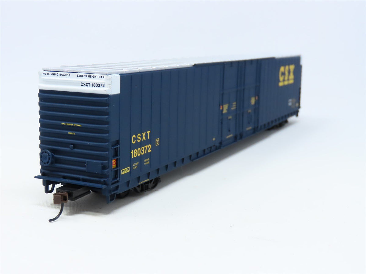 HO Scale Walthers 932-3512 CSX Pullman Standard 86&#39; Hi-Cube Box Car #180372