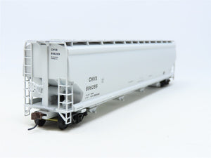 HO Scale Walthers 932-7154 CHVX Chevron National 4-Bay Covered Hopper #896289