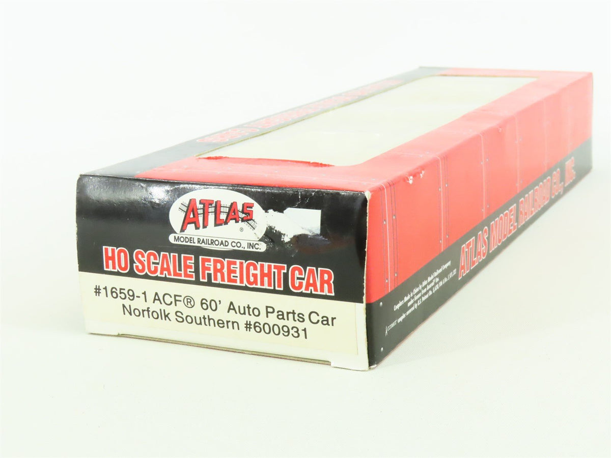 HO Scale Atlas 1659-1 NW NS Norfolk Southern 60&#39; Auto Parts Box Car #600931