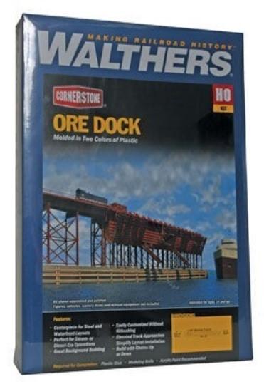 HO 1/87 Scale Walthers Cornerstone Kit #933-3065 Ore Dock