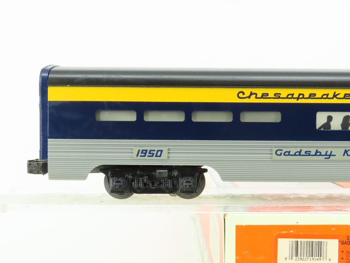 O Gauge 3-Rail Lionel 6-19149 C&amp;O Chesapeake &amp; Ohio Diner Passenger Car #1950