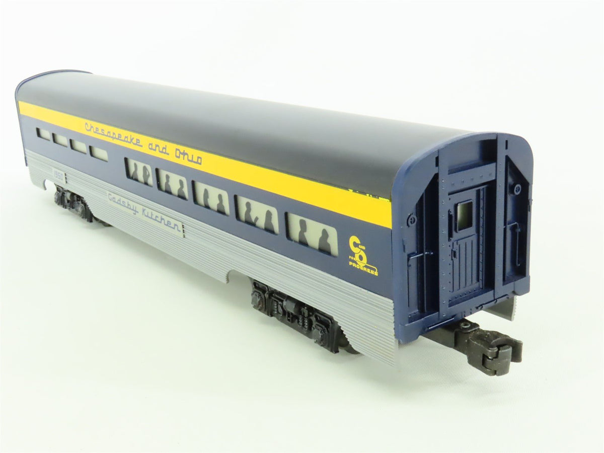 O Gauge 3-Rail Lionel 6-19149 C&amp;O Chesapeake &amp; Ohio Diner Passenger Car #1950