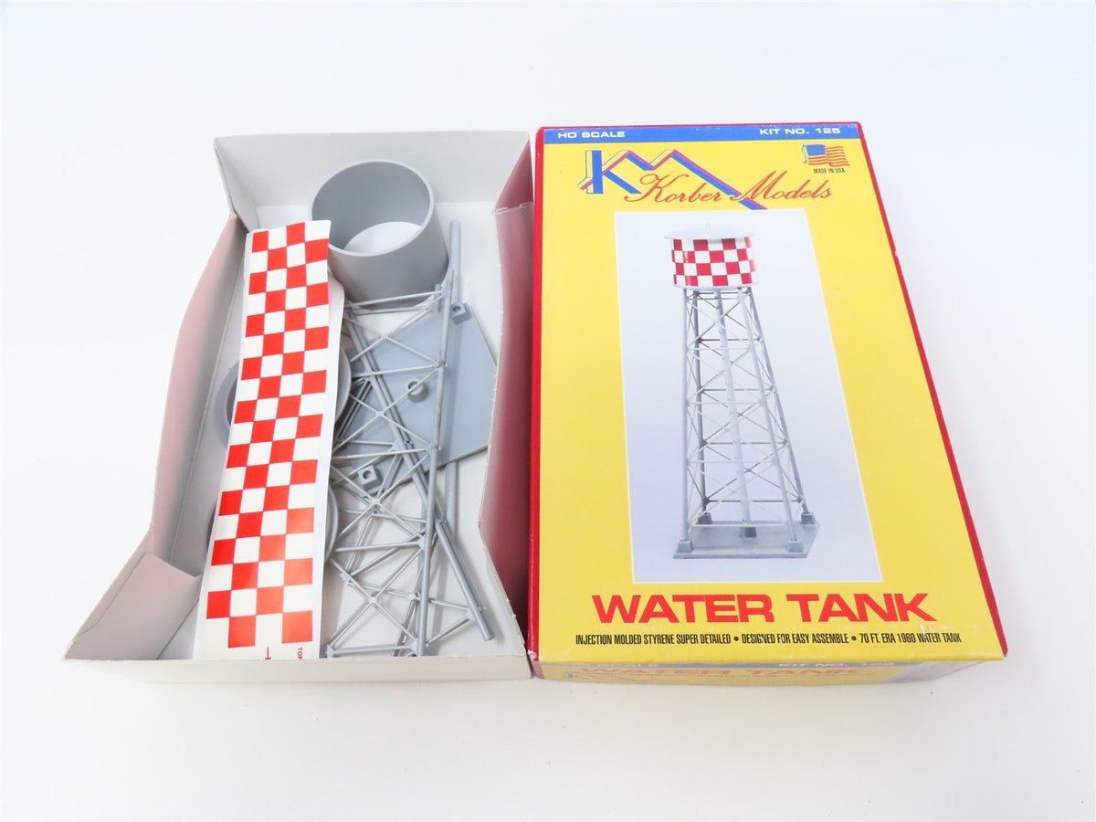 HO 1/87 Scale Korber Models Kit #125 1960 Era 70&#39; Water Tank