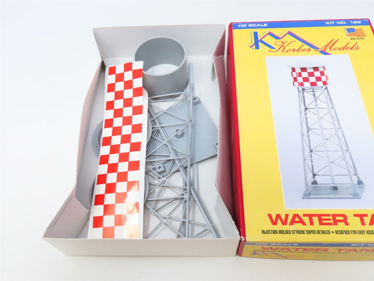 HO 1/87 Scale Korber Models Kit #125 1960 Era 70&#39; Water Tank