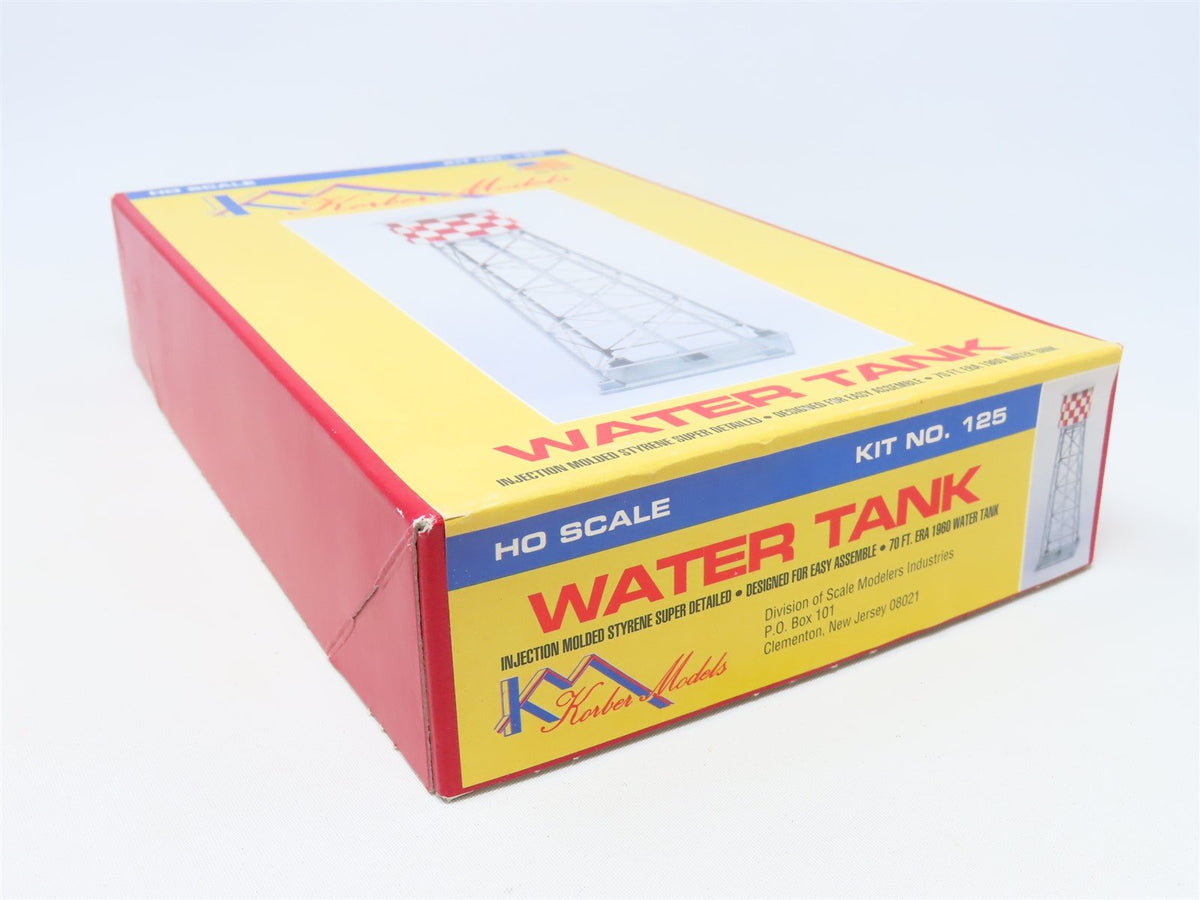 HO 1/87 Scale Korber Models Kit #125 1960 Era 70&#39; Water Tank