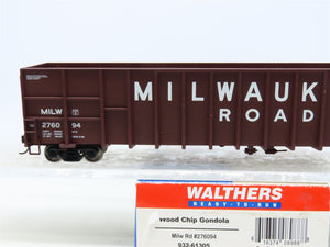 HO Scale Walthers 932-5686 MILW Milwaukee Road Wood Chip Gondola #276094