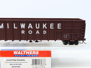 HO Scale Walthers 932-5686 MILW Milwaukee Road Wood Chip Gondola #276094