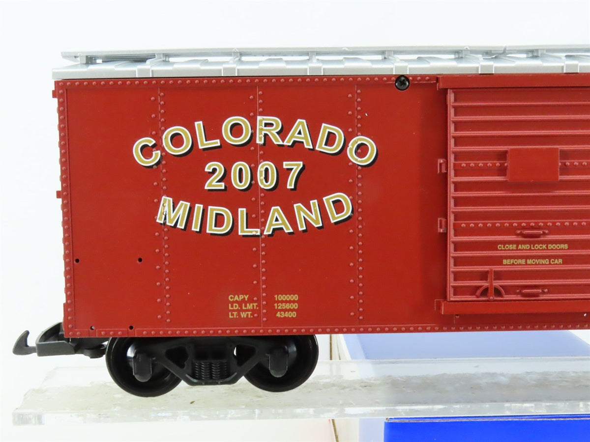 G Scale USA Trains Colorado Midland TCA Convention 2007 Steel Box Car