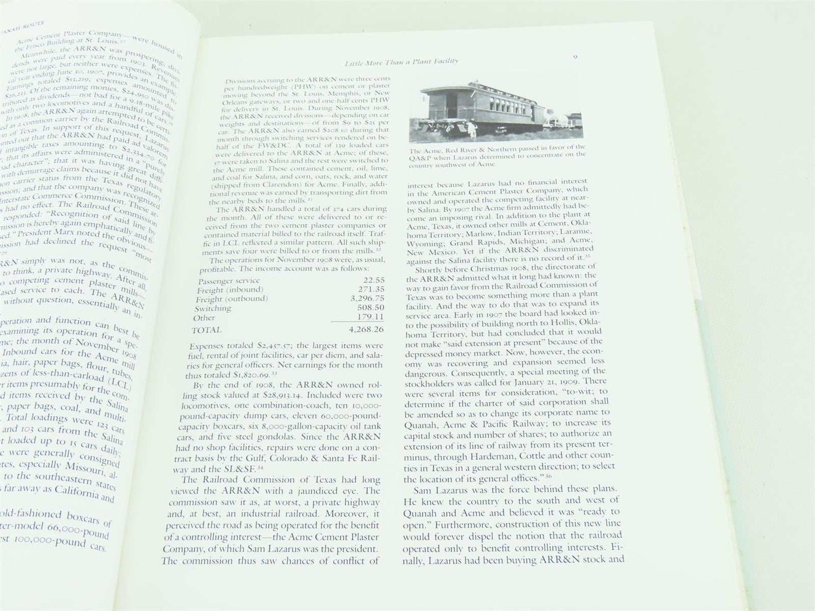 The Quanah Route by Don L. Hofsommer ©1991 HC Book