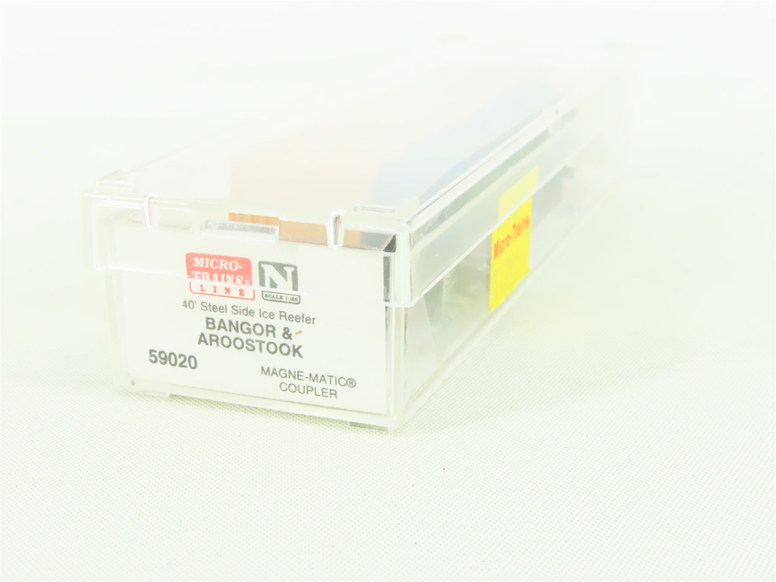 N Scale Micro-Trains MTL 59020 BAR Bangor & Aroostook 40' Steel Reefer #8550