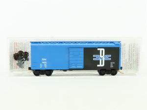 N Scale Micro-Trains MTL 02000696 BM Boston & Maine 40' Steel Box Car #76032